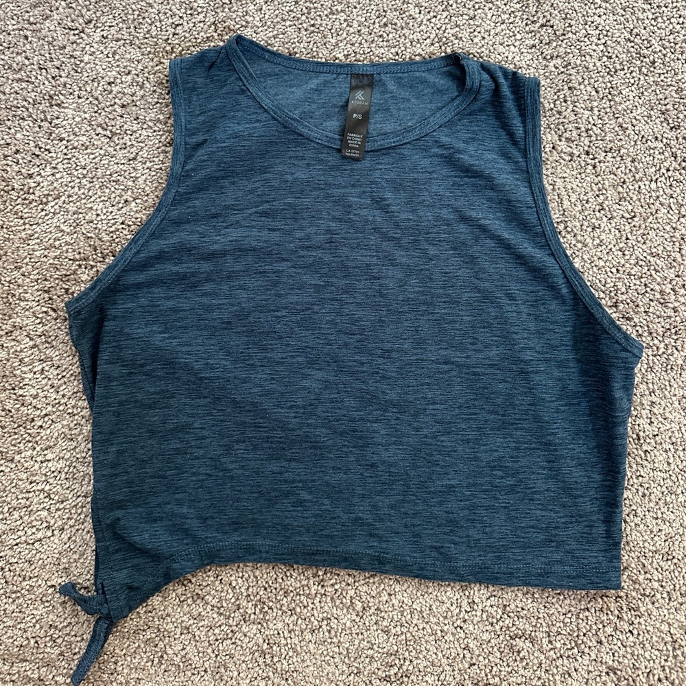 Soft Athletic Tank with Cute Tie